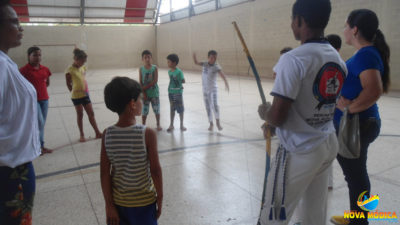 Projeto Aula de Capoeira é iniciado pelo CRAS