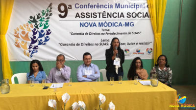 9ª Conferência Municipal de Assistência Social de Nova Módica - MG