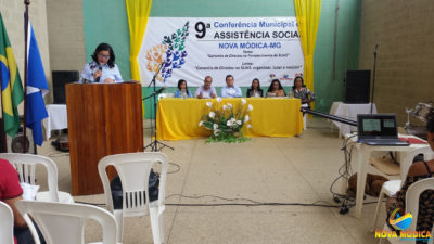 9ª Conferência Municipal de Assistência Social de Nova Módica - MG