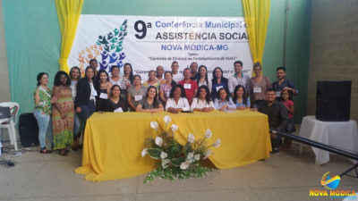 9ª Conferência Municipal de Assistência Social de Nova Módica - MG