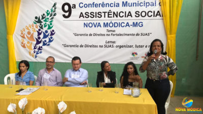 9ª Conferência Municipal de Assistência Social de Nova Módica - MG