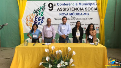 9ª Conferência Municipal de Assistência Social de Nova Módica - MG