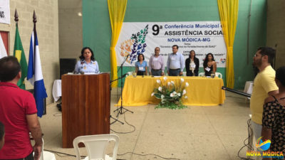 9ª Conferência Municipal de Assistência Social de Nova Módica - MG