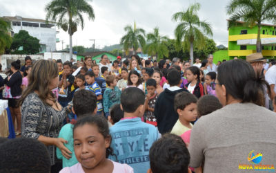 Lançamento da Pedra Fundamental da Construção da Prefeitura Municipal na Praça Filomeno Cardoso.