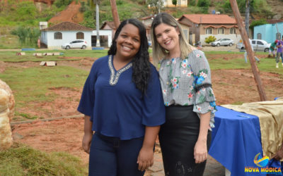 Lançamento da Pedra Fundamental da Construção da Prefeitura Municipal na Praça Filomeno Cardoso.