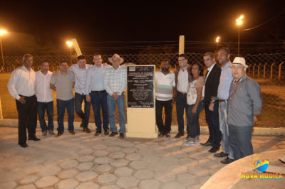 Inauguração da Iluminação do Estádio Francisco Nunes de Miranda "Chico Baiano" em São Lourenço.