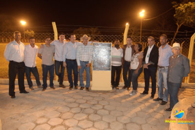 Inauguração da Iluminação do Estádio Francisco Nunes de Miranda "Chico Baiano" em São Lourenço.