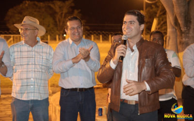 Inauguração da Iluminação do Estádio Francisco Nunes de Miranda "Chico Baiano" em São Lourenço.