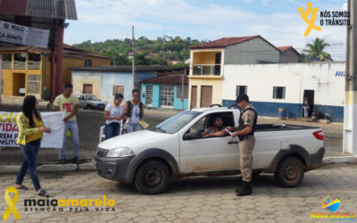 Movimento Maio Amarelo 2018: Nós somos o trânsito!