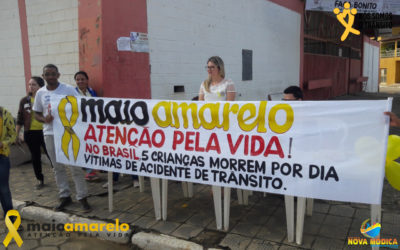 Movimento Maio Amarelo 2018: Nós somos o trânsito!