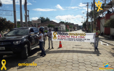 Movimento Maio Amarelo 2018: Nós somos o trânsito!