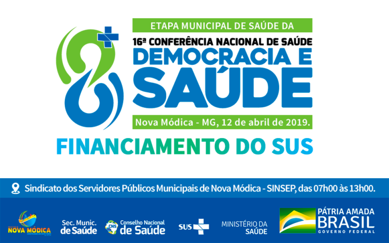 Convite Etapa Municipal De Saúde Da 16ª Conferência Nacional De Saúde